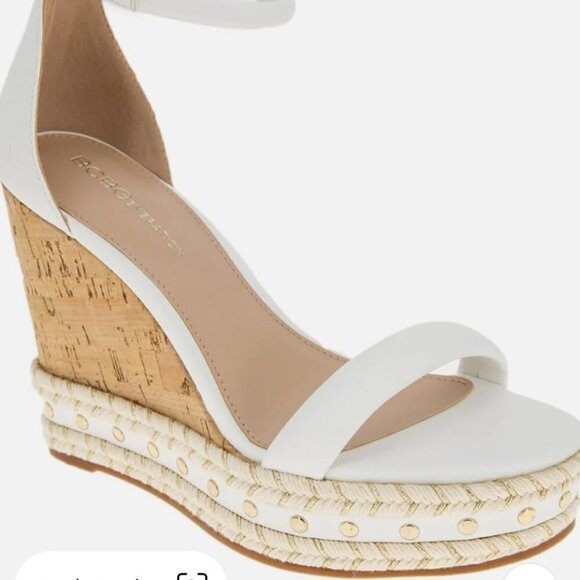 BCBGeneration women's Narida Espadrille Ankle Strap Wedge Sandals Size: 10 NIB - Picture 10 of 11